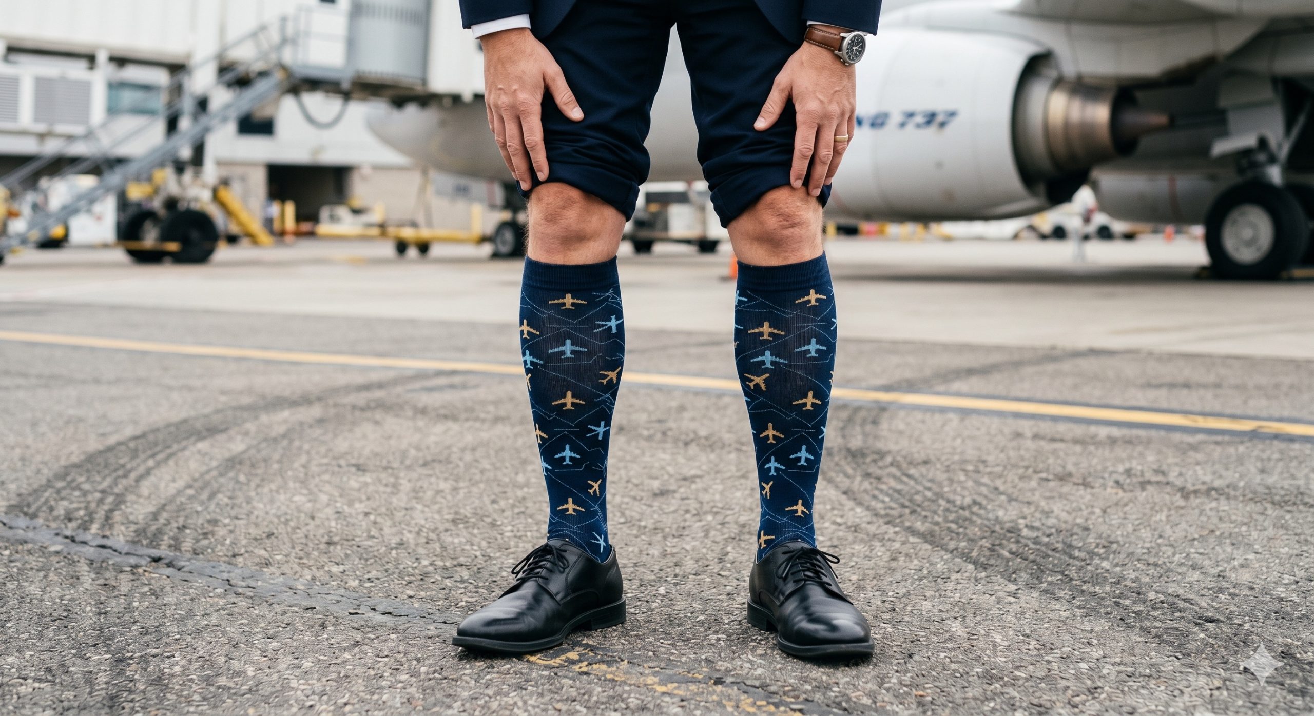 Why Every Commercial Pilot Should Wear Compression Socks